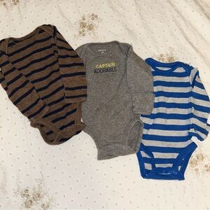 Carter’s Long Sleeve Bodysuits